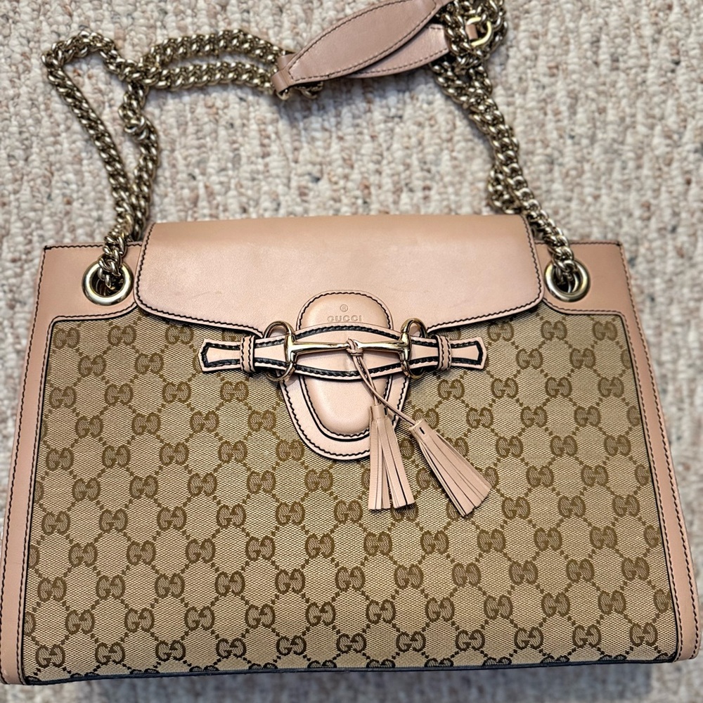 Gucci Beige and Pink Women's Bag